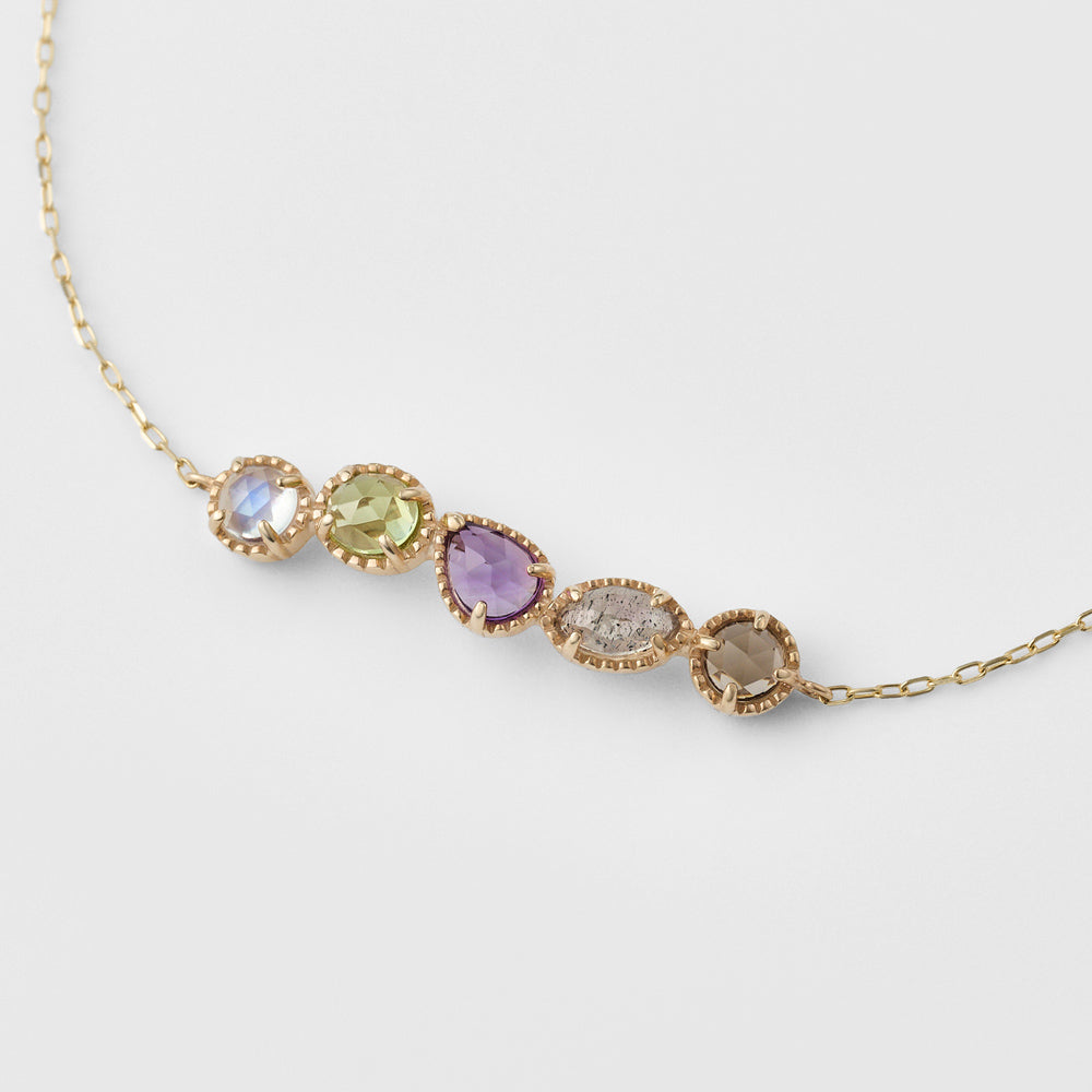 K5/K10 Multi-Stone Bracelet (Purple)
