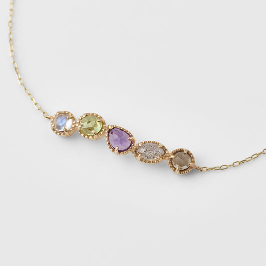 K5/K10 Multi-Stone Bracelet (Purple)