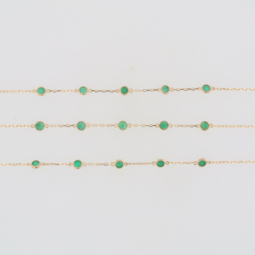 K10 Emerald Bracelet