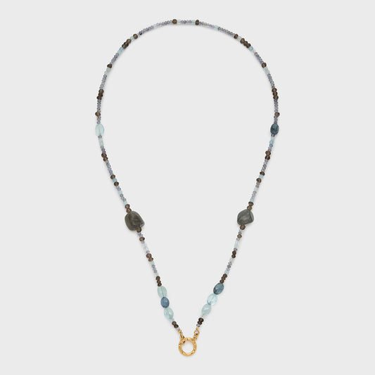 Gold Multi-Stone Necklace