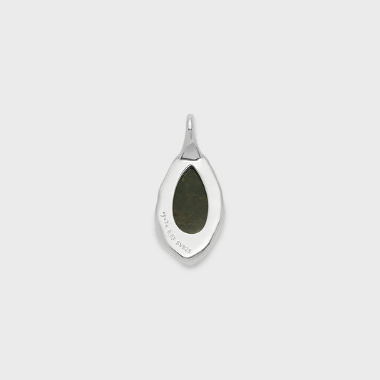 Silver Quartz Charm