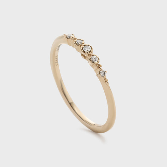 Gold Diamond Ring (0.05ct)