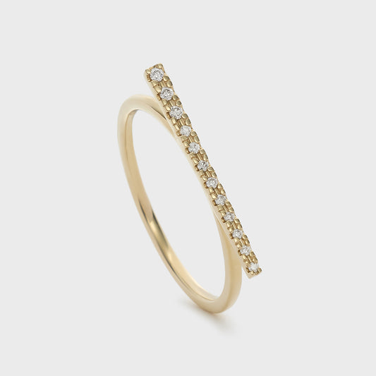 K10 Diamond Ring (0.05ct)
