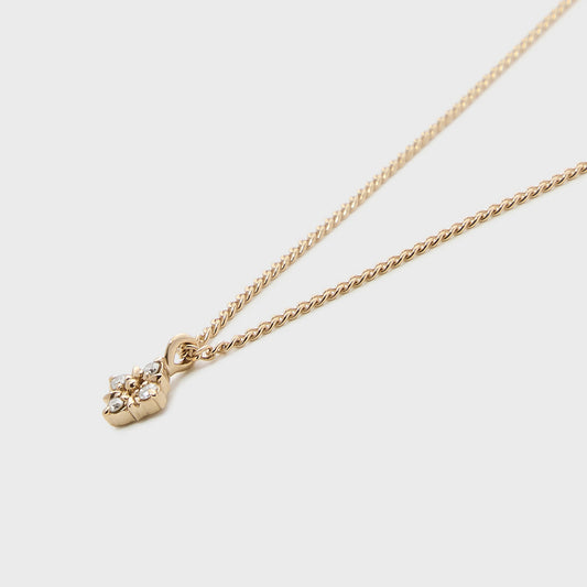 Gold Diamond Necklace (0.03ct)