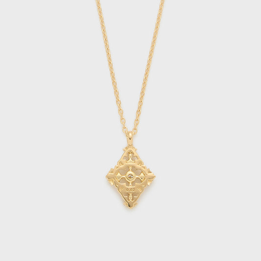 K18 Diamond Necklace (0.02ct)