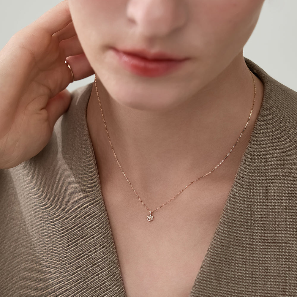 K10 Diamond Necklace (0.05ct)