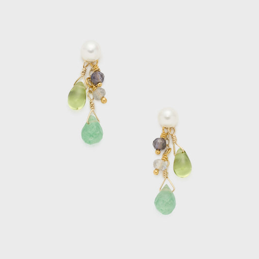K10 Multi-Stone Earring Charm