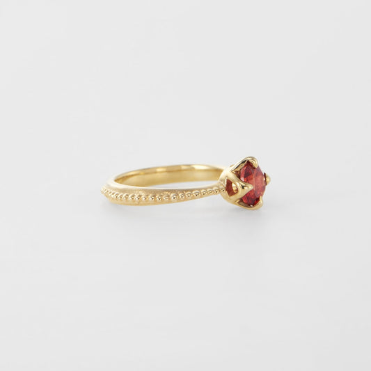 <January Birthstone> K10 Garnet Baby Ring