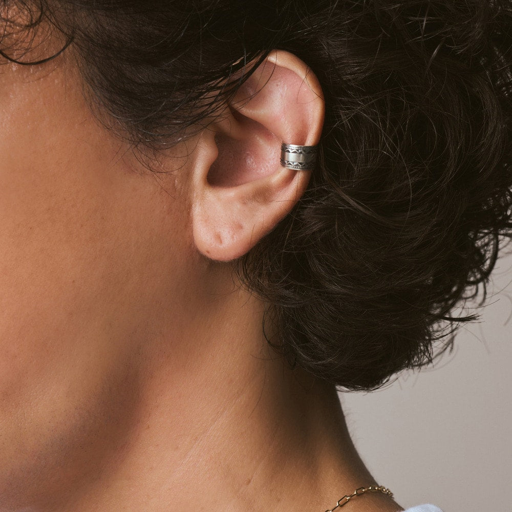 Silver Ear Cuff (Single Earring)