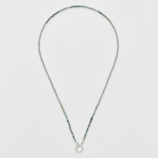 Silver Multi-Stone Necklace