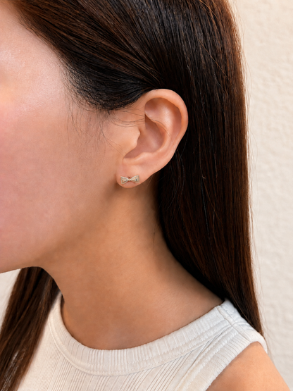 Silver/K10 Earring (Single)