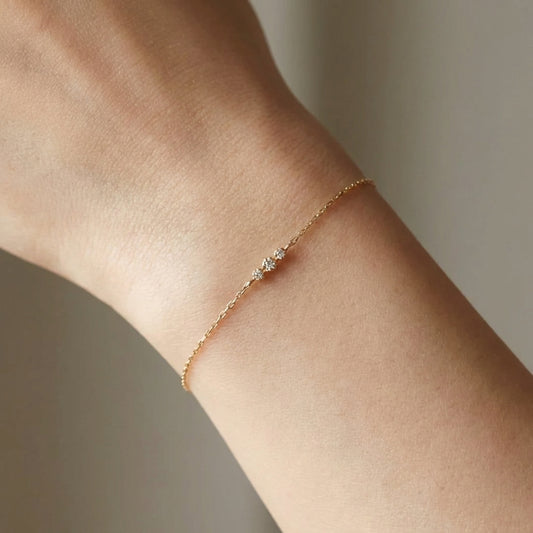 K10 Diamond Bracelet(0.01ct)