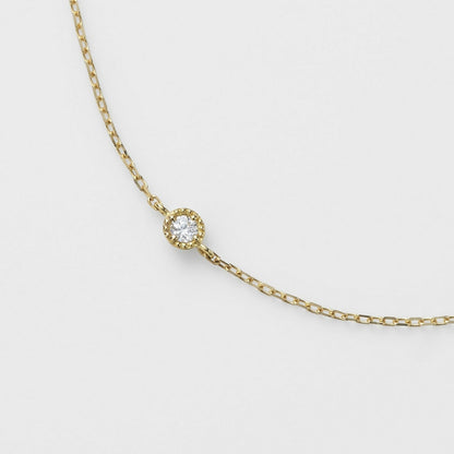K18 Diamond Bracelet (0.03Ct)