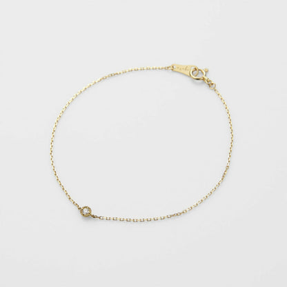 K18 Diamond Bracelet (0.03Ct)