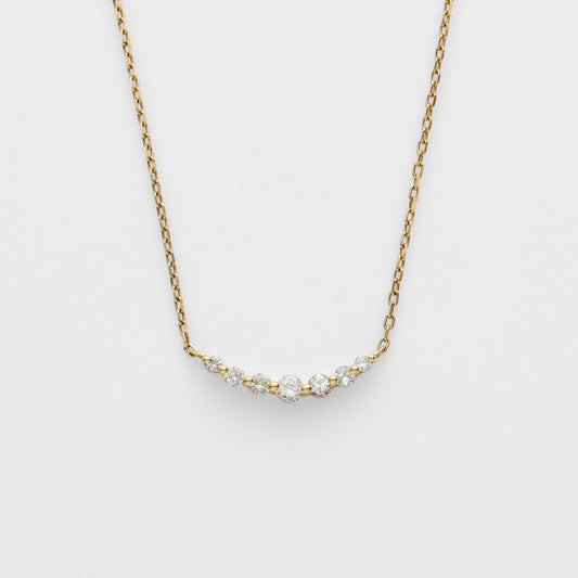 K18 Diamond Necklace(0.1ct)