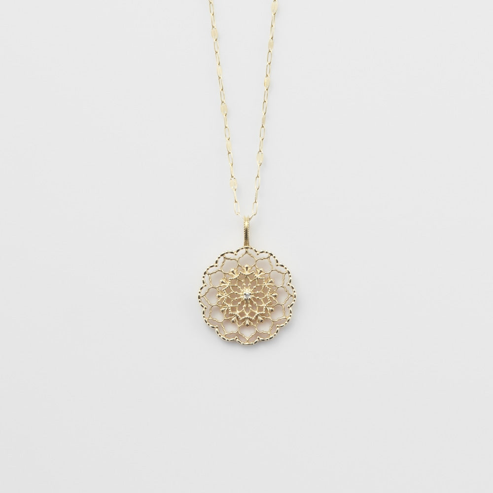 agete✨K10✨necklace✨Gold✨<No.2866> K10 Diamond Charm – agete-global