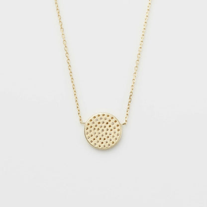 K18 Diamond Necklace (Total 0.11ct)