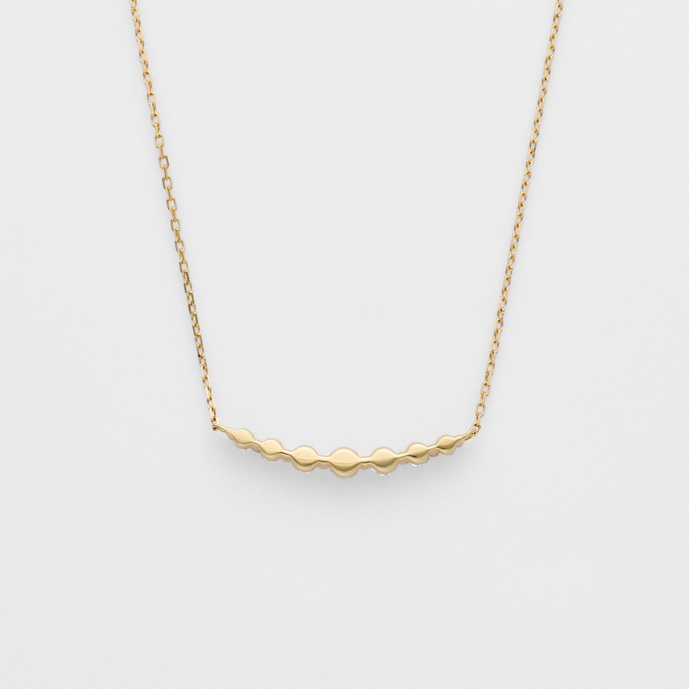 【agete】ストリングホール ダイヤモンドネックレス⟡.· Diamond Necklace – agete-global