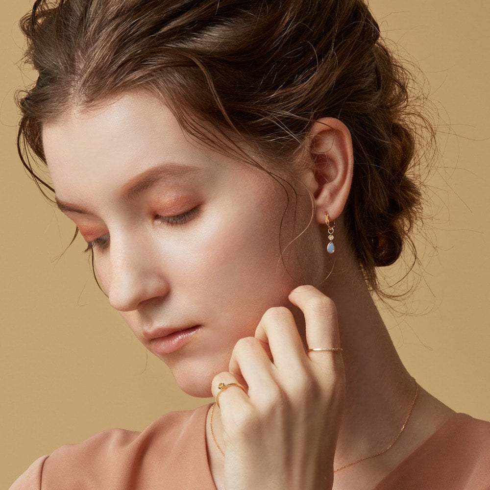 K10 Opal Earring Charm