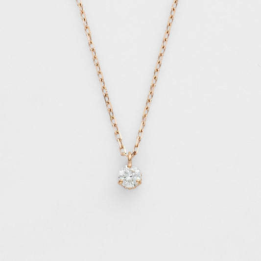 K18 Diamond Necklace (0.05Ct)