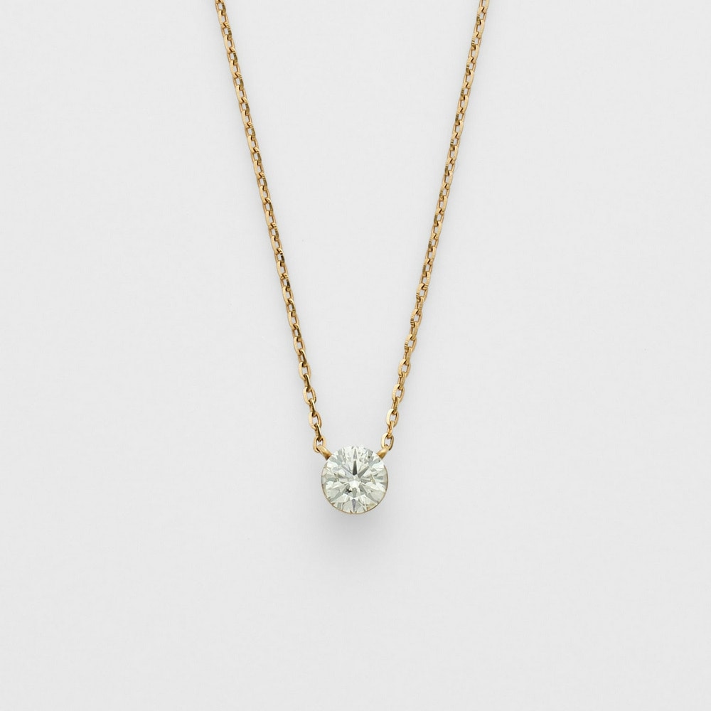 K18 Diamond Necklace (0.2Ct)
