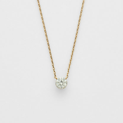 K18 Diamond Necklace (0.2Ct)