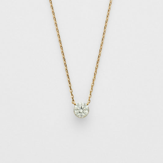 K18 Diamond Necklace (0.2Ct)