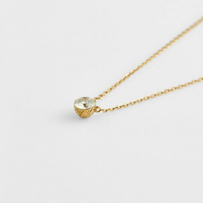 K18 Diamond Necklace (0.2Ct)
