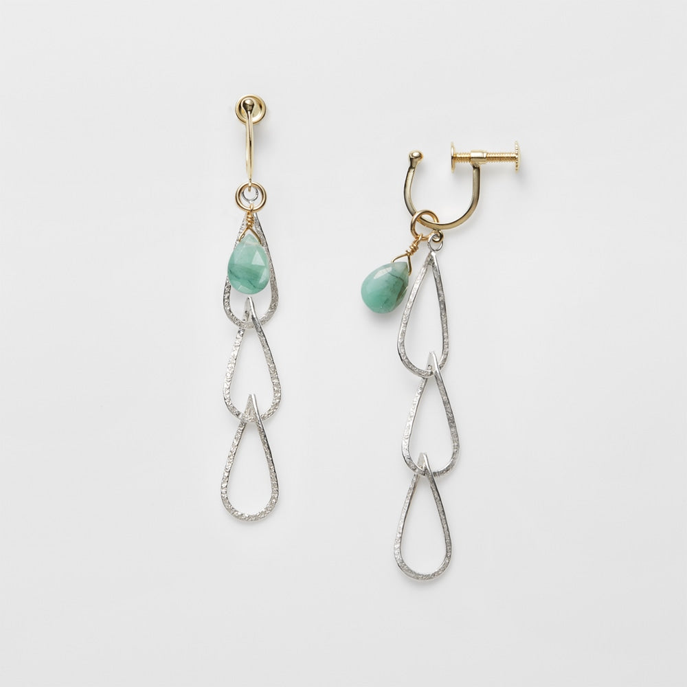 K10 Emerald Earring Charm