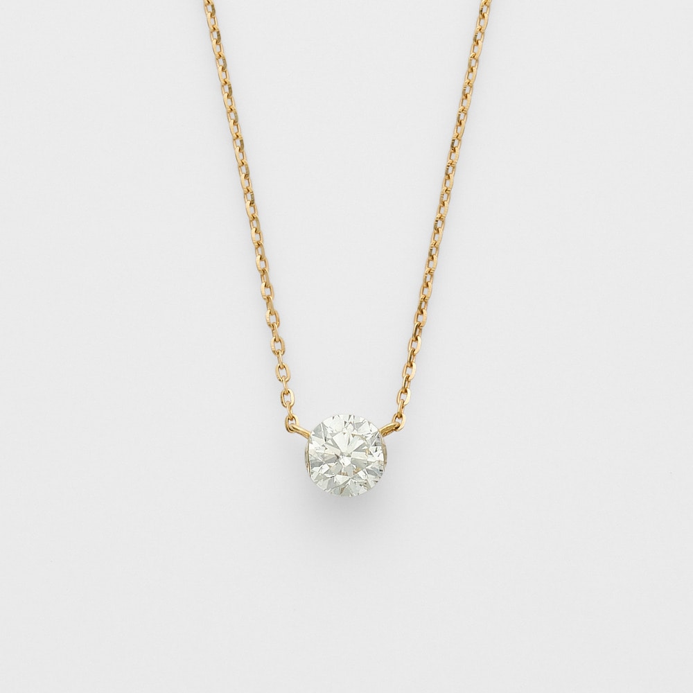 K18 Diamond Necklace (0.3Ct)