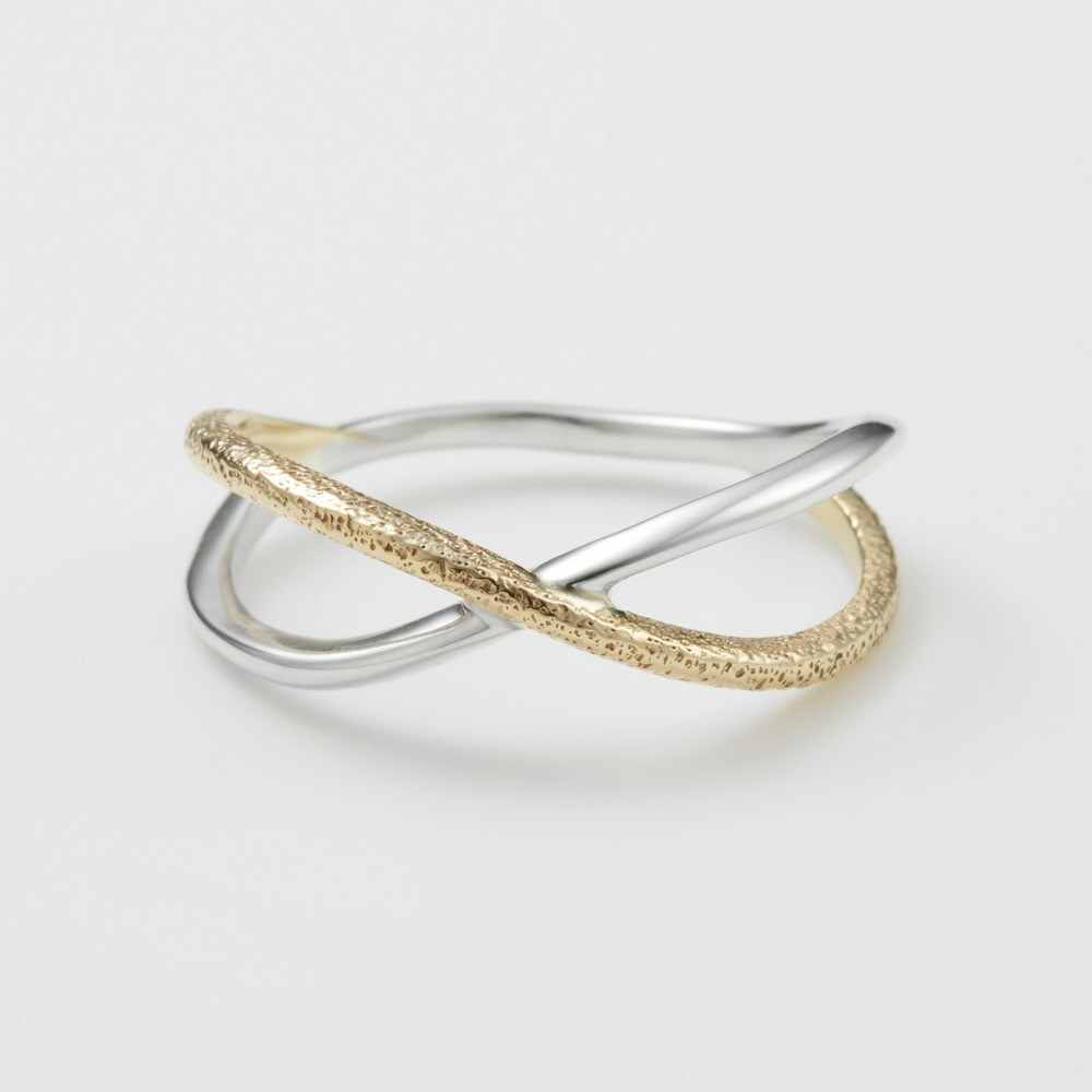 Silver/K10 Ring