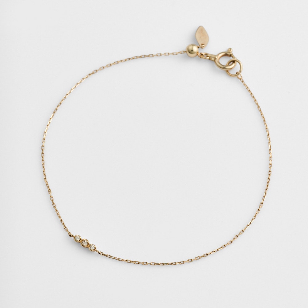 K10 Diamond Bracelet(0.01ct)