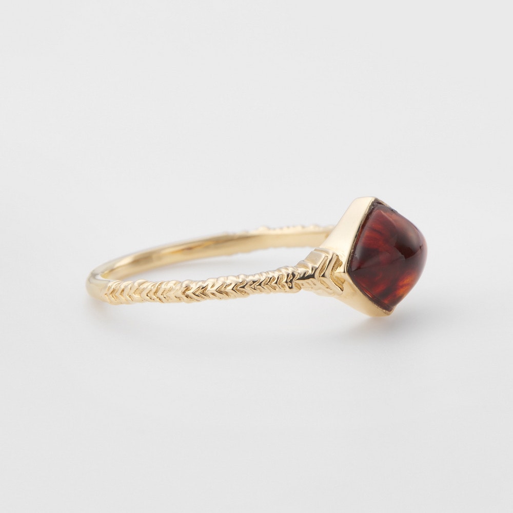 K10 Amber Ring