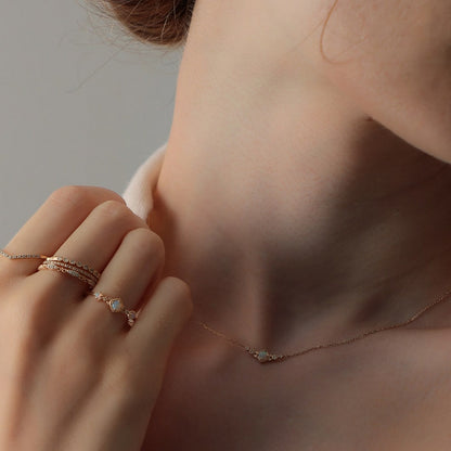 K10 Opal Necklace