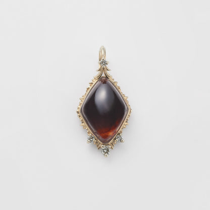 K10 Amber Charm