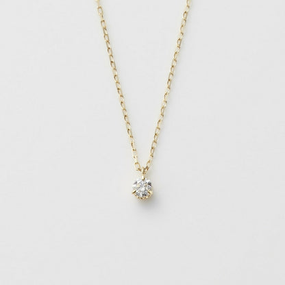 K18 Diamond Necklace (0.05Ct)