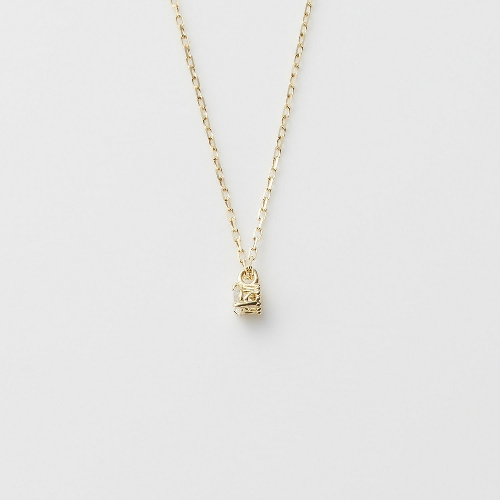 K18 Diamond Necklace (0.05Ct)