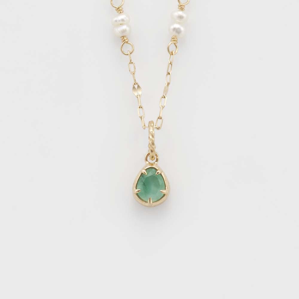 K10 Emerald Reversible Charm – agete-global
