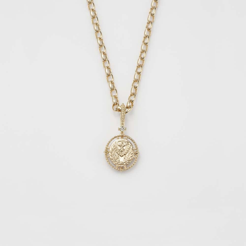 K10 Coin Motif Charm – agete-global