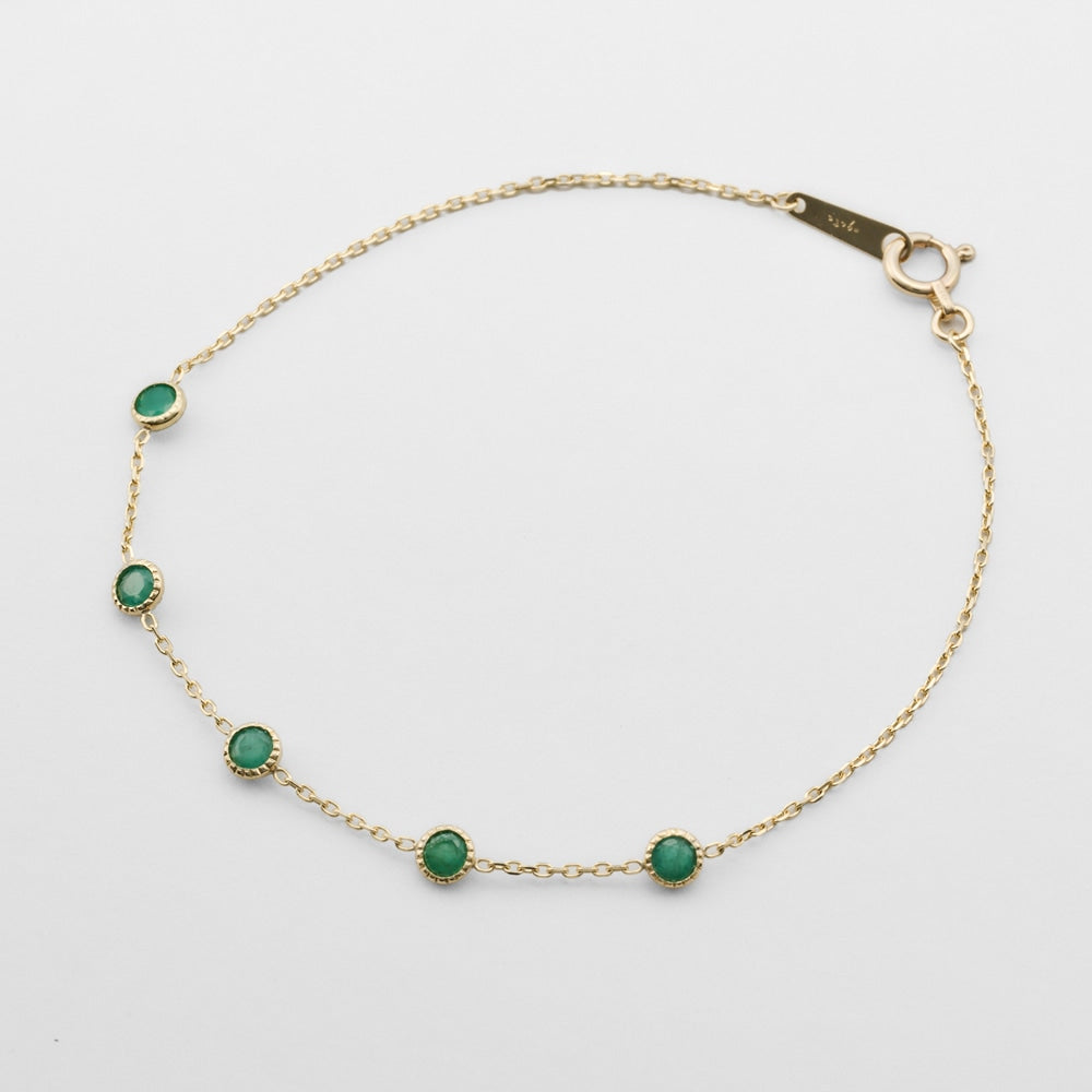 K10 Emerald Bracelet