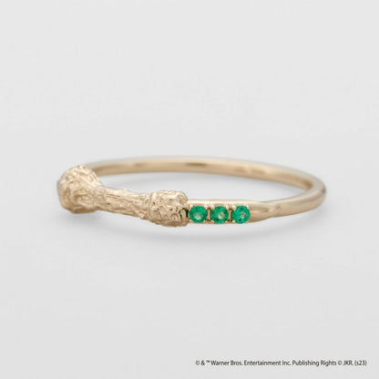 <Harry Potter Collaboration> K10 Emerald Ring