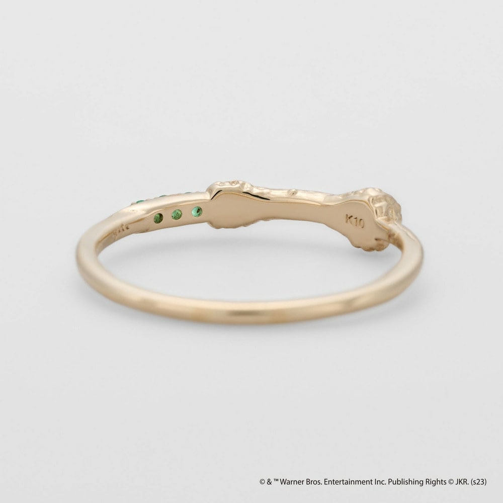 <Harry Potter Collaboration> K10 Emerald Ring