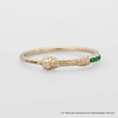 <Harry Potter Collaboration> K10 Emerald Ring