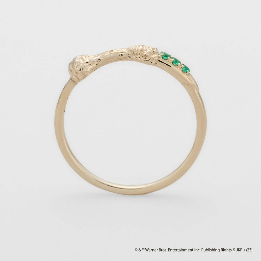 <Harry Potter Collaboration> K10 Emerald Ring