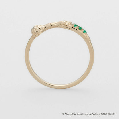 <Harry Potter Collaboration> K10 Emerald Ring