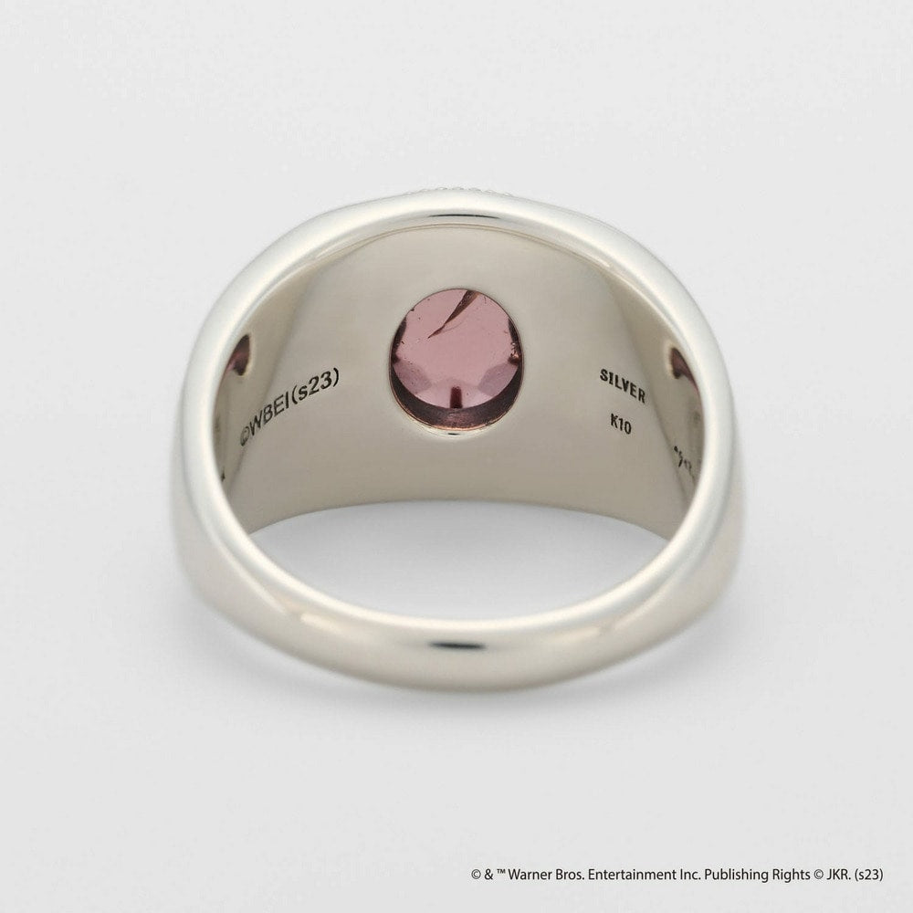 <Harry Potter Collaboration> Silver/K10/Quartz/Garnet Ring