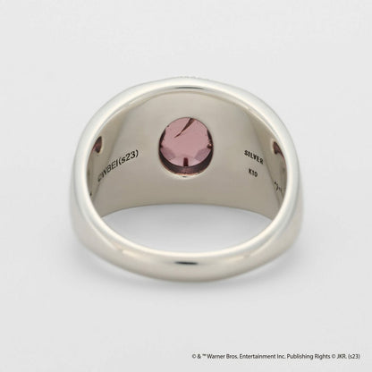 <Harry Potter Collaboration> Silver/K10/Quartz/Garnet Ring