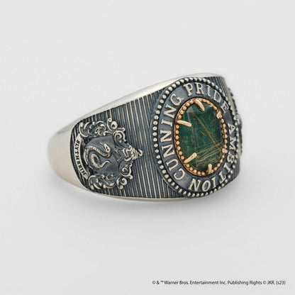 <Harry Potter Collaboration> Silver/K10/Quartz/Malachite Ring