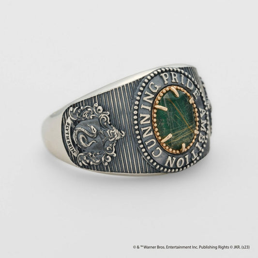 <Harry Potter Collaboration> Silver/K10/Quartz/Malachite Ring