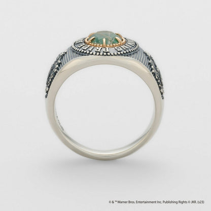 <Harry Potter Collaboration> Silver/K10/Quartz/Malachite Ring